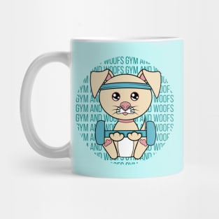 All I Need is gym and dogs, gym and dogs, gym  and dogs lover Mug